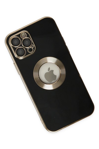 Mey İthalat®  iPhone 12 Pro Kılıf Store Silikon - Siyah