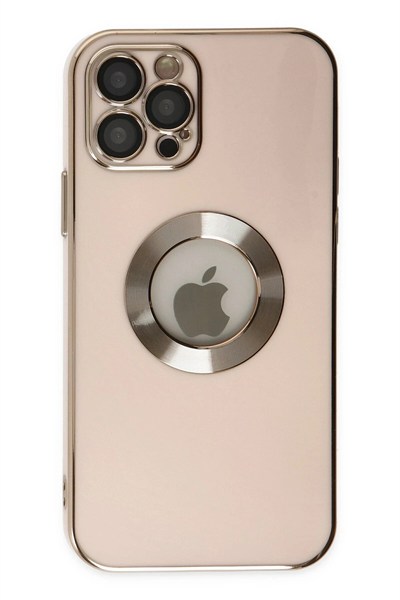 Mey İthalat®  iPhone 12 Pro Kılıf Store Silikon - Pembe