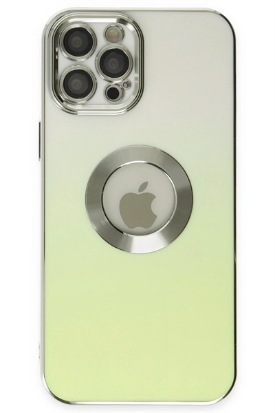 Mey İthalat®  iPhone 12 Pro Max Kılıf Best Silikon - Yeşil