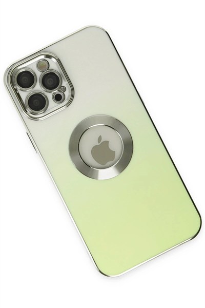 Mey İthalat®  iPhone 12 Pro Max Kılıf Best Silikon - Yeşil