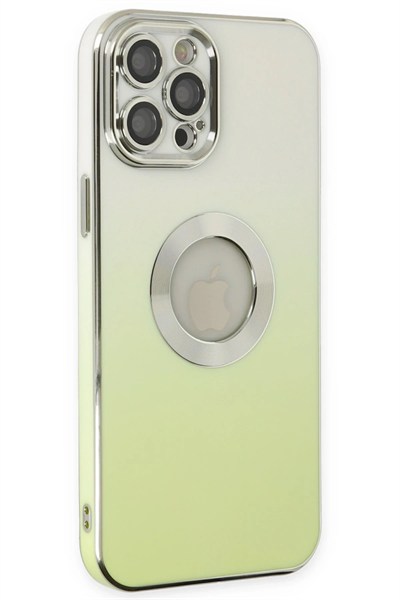 Mey İthalat®  iPhone 12 Pro Max Kılıf Best Silikon - Yeşil