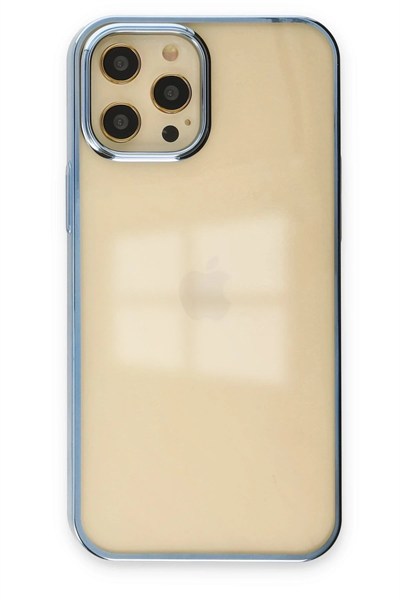 Mey İthalat®  iPhone 12 Pro Max Kılıf Element Silikon - Mavi