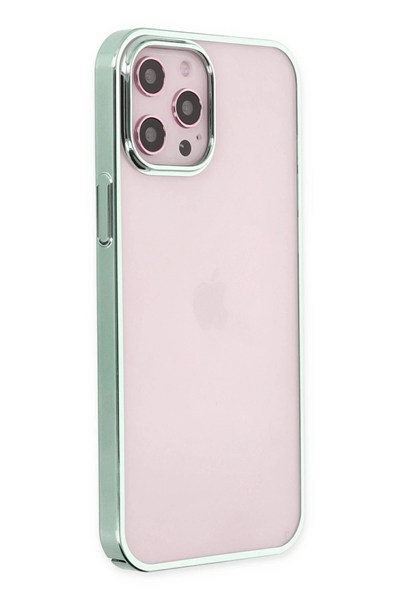 Mey İthalat®  iPhone 12 Pro Max Kılıf Element Silikon - Yeşil