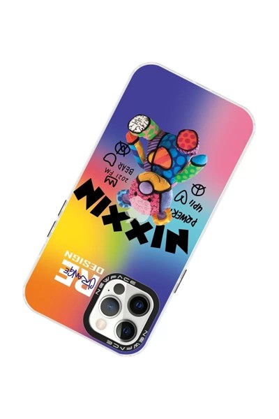 Mey İthalat®  iPhone 12 Pro Max Kılıf Estoril Desenli Kapak - Estoril - 11