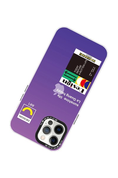 Mey İthalat®  iPhone 12 Pro Max Kılıf Estoril Desenli Kapak - Estoril - 4
