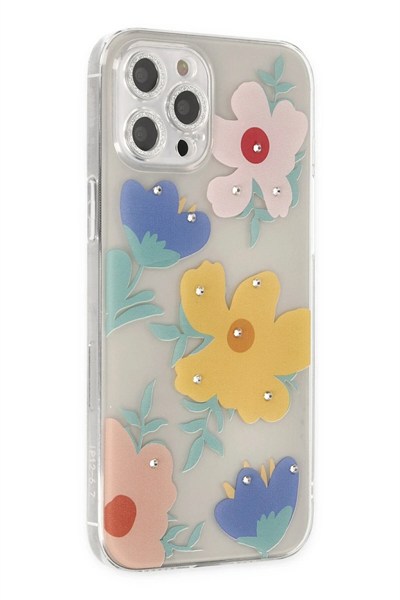 Mey İthalat®  iPhone 12 Pro Max Kılıf Lucky Silikon - Lucky 7