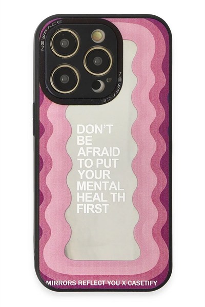 Mey İthalat®  iPhone 12 Pro Max Kılıf Mirror Desenli Kapak - Mirror - 11