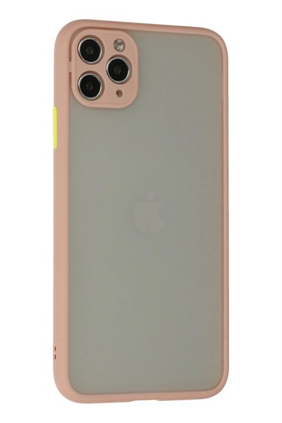 Mey İthalat®  iPhone 12 Pro Max Kılıf Montreal Silikon Kapak - Pembe