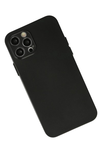 Mey İthalat®  iPhone 12 Pro Max Kılıf Puma Silikon - Siyah