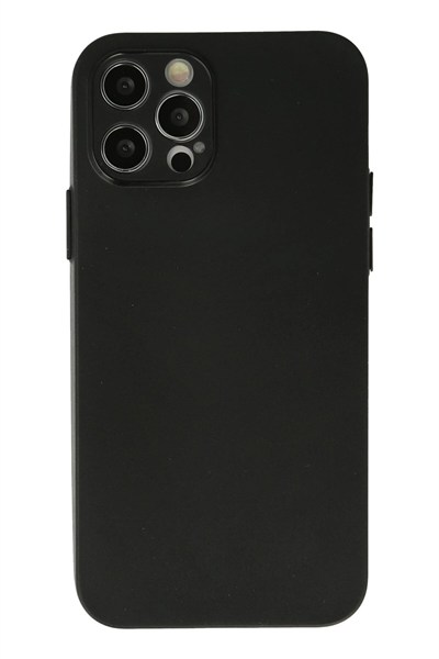 Mey İthalat®  iPhone 12 Pro Max Kılıf Puma Silikon - Siyah
