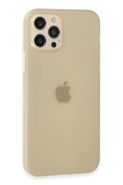 Mey İthalat®  iPhone 12 Pro Max Kılıf Puma Silikon - Gold