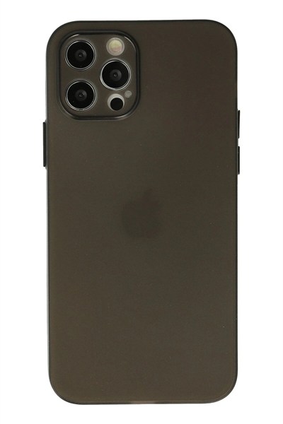 Mey İthalat®  iPhone 12 Pro Max Kılıf Puma Silikon - Gri