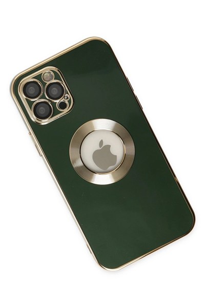 Mey İthalat®  iPhone 12 Pro Max Kılıf Store Silikon - Yeşil
