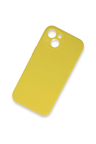 Mey İthalat®  iPhone 13 Mini Kılıf Lansman Legant Silikon - Sarı