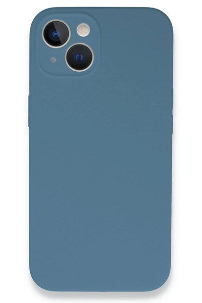 Mey İthalat®  iPhone 13 Mini Kılıf Lansman Legant Silikon - Açık Mavi
