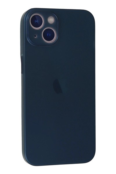 Mey İthalat®  iPhone 13 Mini Kılıf PP Ultra İnce Kapak - Mavi