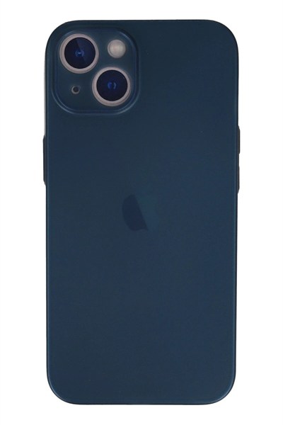 Mey İthalat®  iPhone 13 Mini Kılıf PP Ultra İnce Kapak - Mavi