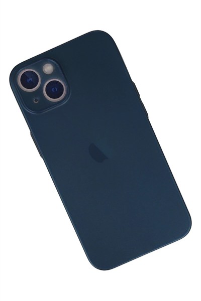 Mey İthalat®  iPhone 13 Mini Kılıf PP Ultra İnce Kapak - Mavi