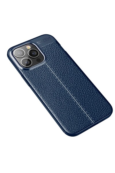 Mey İthalat®  iPhone 13 Pro Kılıf Auto Focus Kapak - Lacivert