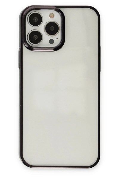 Mey İthalat®  iPhone 13 Pro Kılıf Element Silikon - Siyah