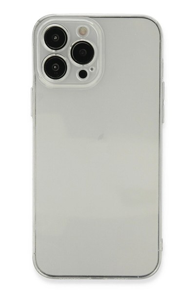 Mey İthalat®  iPhone 13 Pro Kılıf Fly Lens Silikon - Şeffaf