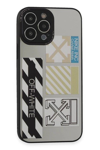 Mey İthalat®  iPhone 13 Pro Kılıf Mirror Desenli Kapak - Mirror - 6