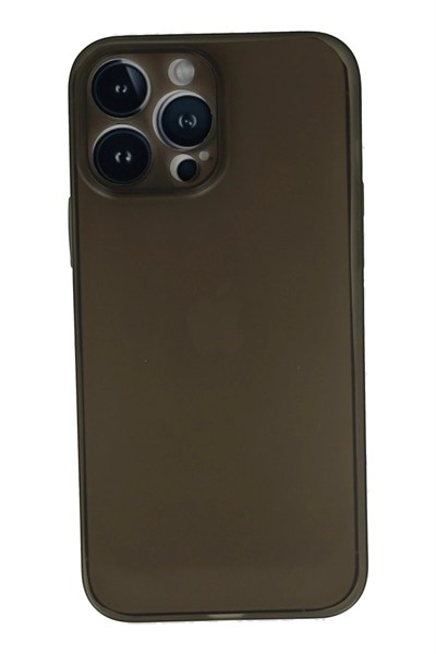 Mey İthalat®  iPhone 13 Pro Kılıf PP Ultra İnce Kapak - Gri