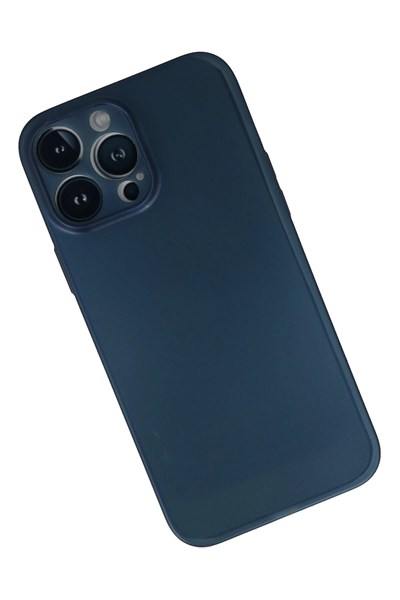 Mey İthalat®  iPhone 13 Pro Kılıf PP Ultra İnce Kapak - Mavi