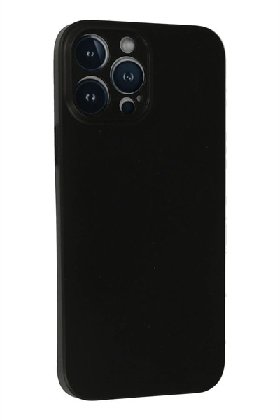 Mey İthalat®  iPhone 13 Pro Kılıf PP Ultra İnce Kapak - Siyah