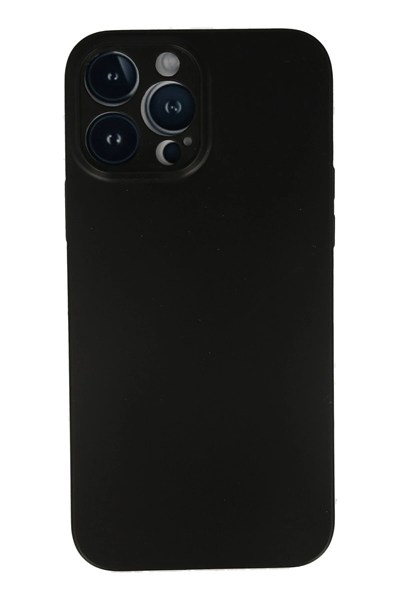 Mey İthalat®  iPhone 13 Pro Kılıf PP Ultra İnce Kapak - Siyah