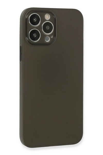 Mey İthalat®  iPhone 13 Pro Kılıf Puma Silikon - Gri
