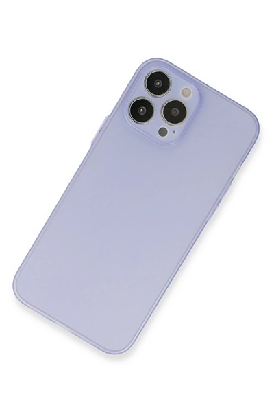 Mey İthalat®  iPhone 13 Pro Kılıf Puma Silikon - Mor