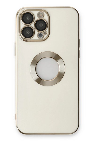 Mey İthalat®  iPhone 13 Pro Kılıf Store Silikon - Beyaz