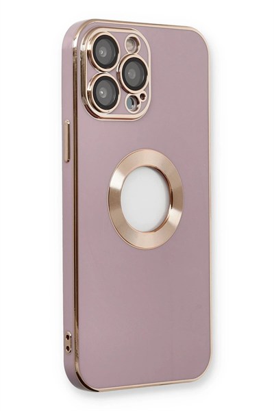 Mey İthalat®  iPhone 13 Pro Kılıf Store Silikon - Mor