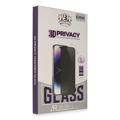 Mey İthalat®  iPhone 13 Pro Max Bilvis 3D Hayalet Cam Ekran Koruyucu