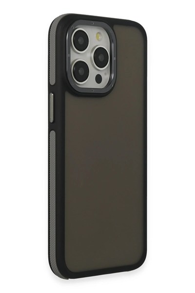 Mey İthalat®  iPhone 13 Pro Max Harvel Kapak - Titan Gri