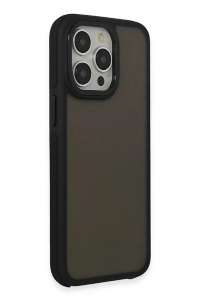 Mey İthalat®  iPhone 13 Pro Max Harvel Kapak - Siyah