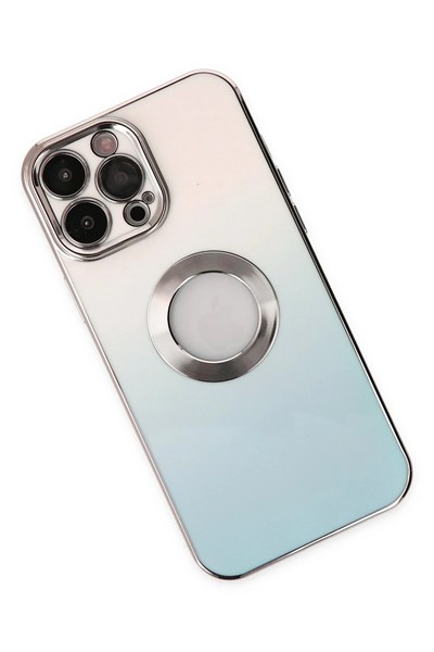 Mey İthalat®  iPhone 13 Pro Max Kılıf Best Silikon - Turkuaz