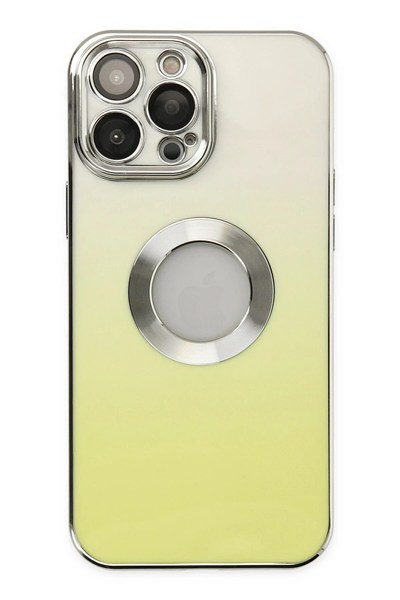Mey İthalat®  iPhone 13 Pro Max Kılıf Best Silikon - Sarı