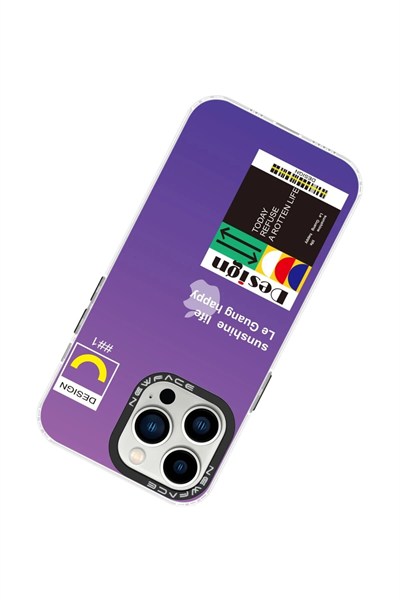 Mey İthalat®  iPhone 13 Pro Max Kılıf Estoril Desenli Kapak - Estoril - 4