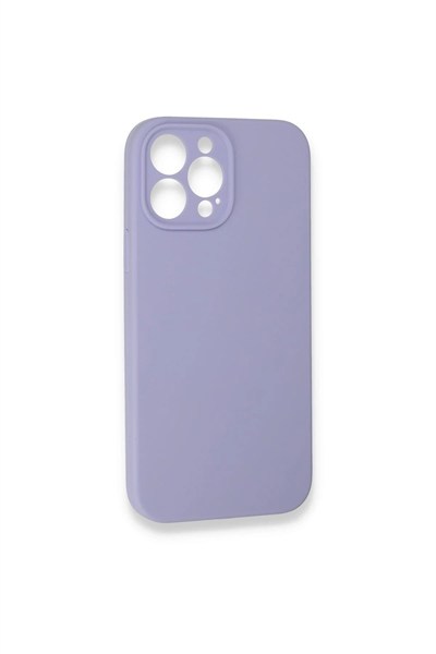 Mey İthalat®  iPhone 13 Pro Max Kılıf Lansman Legant Silikon - Lila