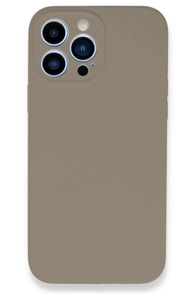 Mey İthalat®  iPhone 13 Pro Max Kılıf Lansman Legant Silikon - Bej