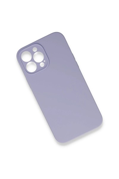 Mey İthalat®  iPhone 13 Pro Max Kılıf Lansman Legant Silikon - Lila