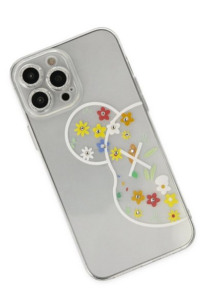 Mey İthalat®  iPhone 13 Pro Max Kılıf Lucky Silikon - Lucky 5