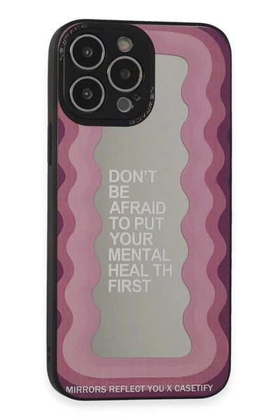 Mey İthalat®  iPhone 13 Pro Max Kılıf Mirror Desenli Kapak - Mirror - 11