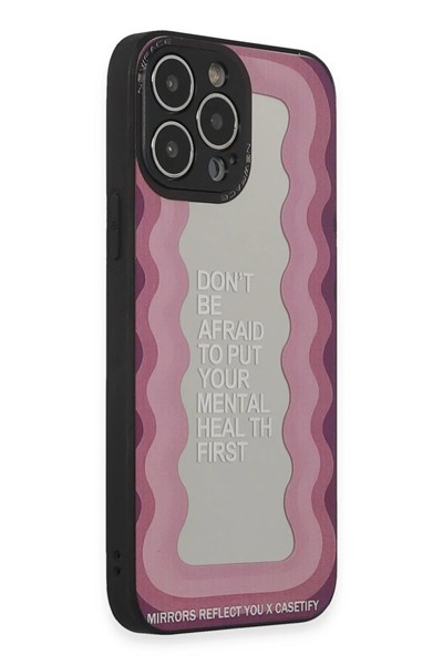 Mey İthalat®  iPhone 13 Pro Max Kılıf Mirror Desenli Kapak - Mirror - 11