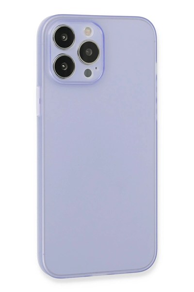 Mey İthalat®  iPhone 13 Pro Max Kılıf Puma Silikon - Mor