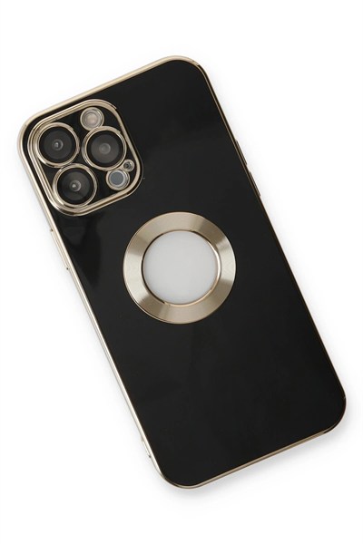 Mey İthalat®  iPhone 13 Pro Max Kılıf Store Silikon - Siyah