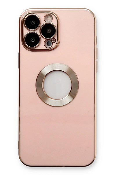 Mey İthalat®  iPhone 13 Pro Max Kılıf Store Silikon - Pembe