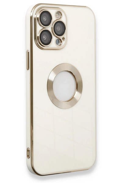 Mey İthalat®  iPhone 13 Pro Max Kılıf Store Silikon - Beyaz